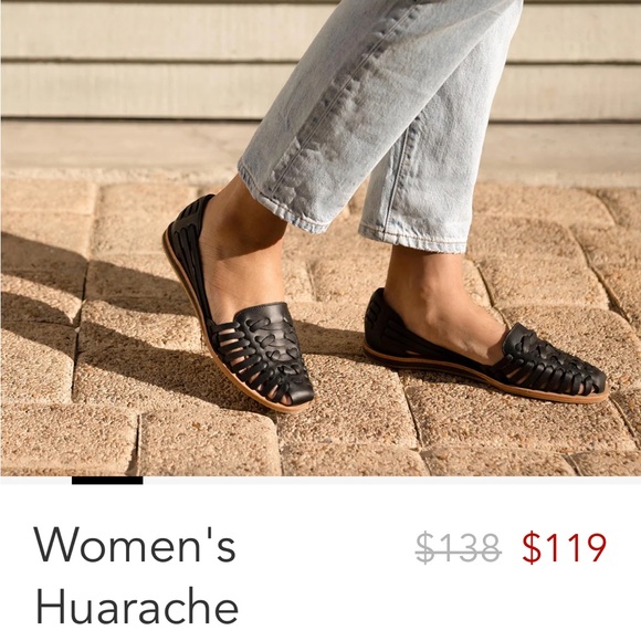 Black Nisolo Women's Huarache Sandal Like New | size 10 - Picture 4 of 16